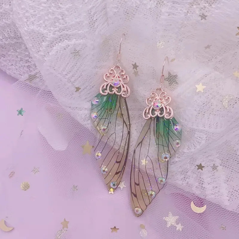 Fairy Butterfly Earrings Butterfly Jewelry