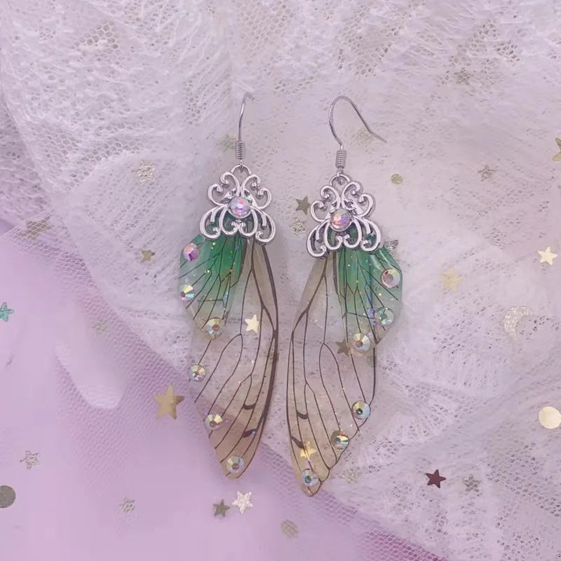 Fairy Butterfly Earrings Butterfly Jewelry