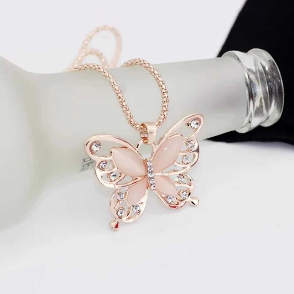 Opalia Butterfly Necklace Butterfly Jewelry