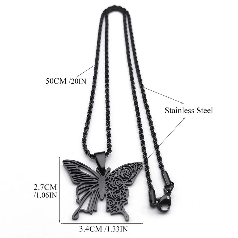 Noctura Butterfly Necklace Butterfly Jewelry