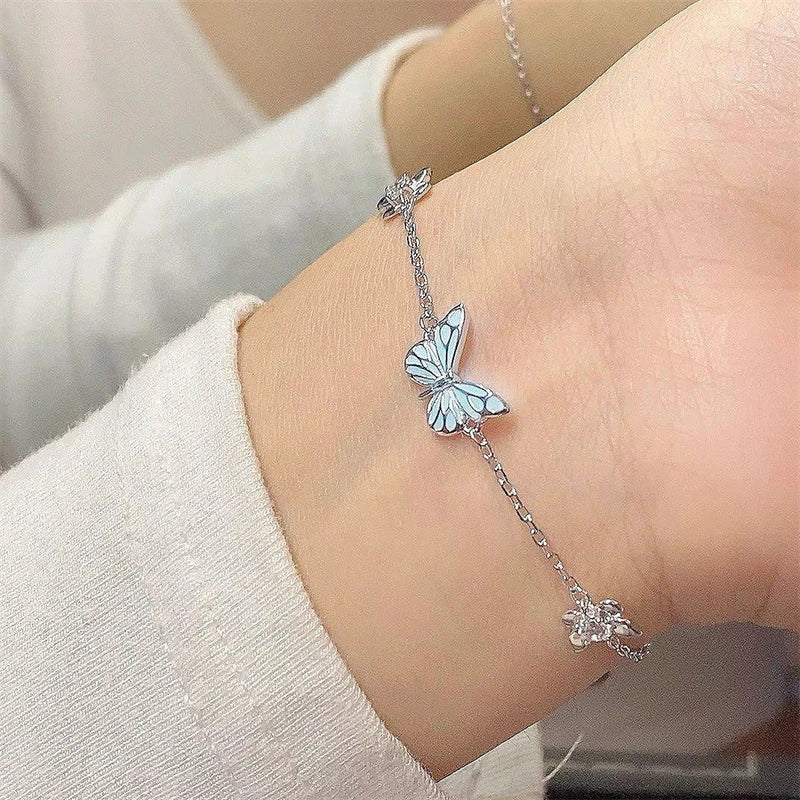 LunaGlow Butterfly Bracelet
