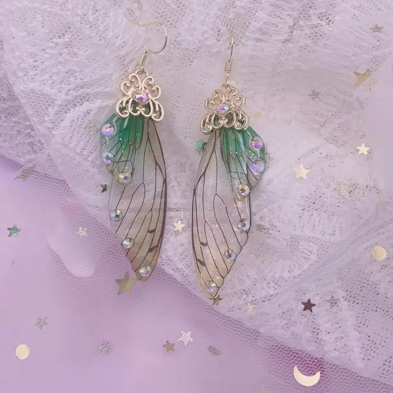 Fairy Butterfly Earrings Butterfly Jewelry