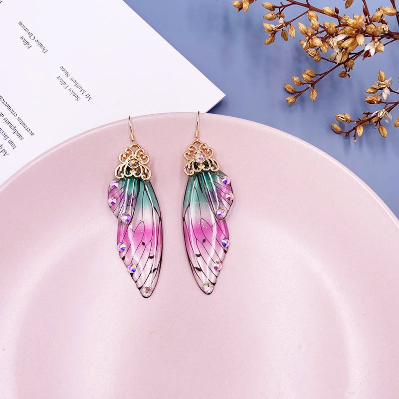 Fairy Butterfly Earrings Butterfly Jewelry