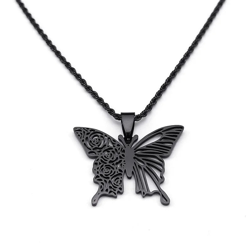 Noctura Butterfly Necklace Butterfly Jewelry