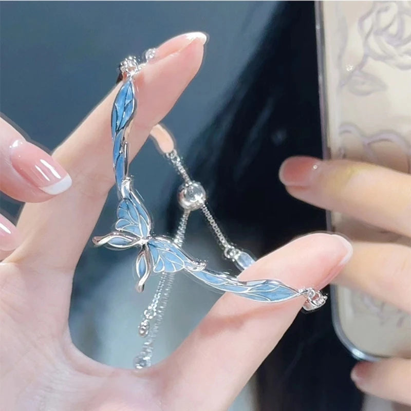 Celestia Blue Butterfly Bracelet Butterfly Jewelry