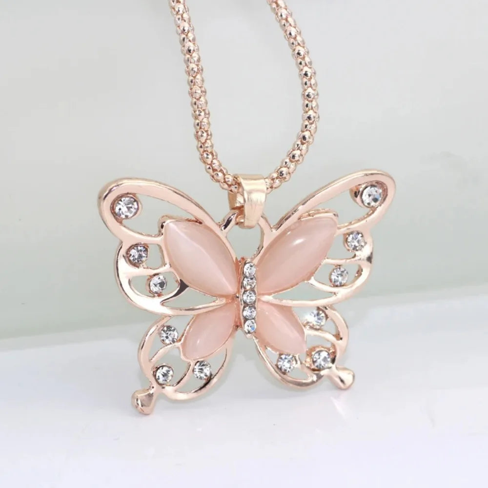 Opalia Butterfly Necklace Butterfly Jewelry