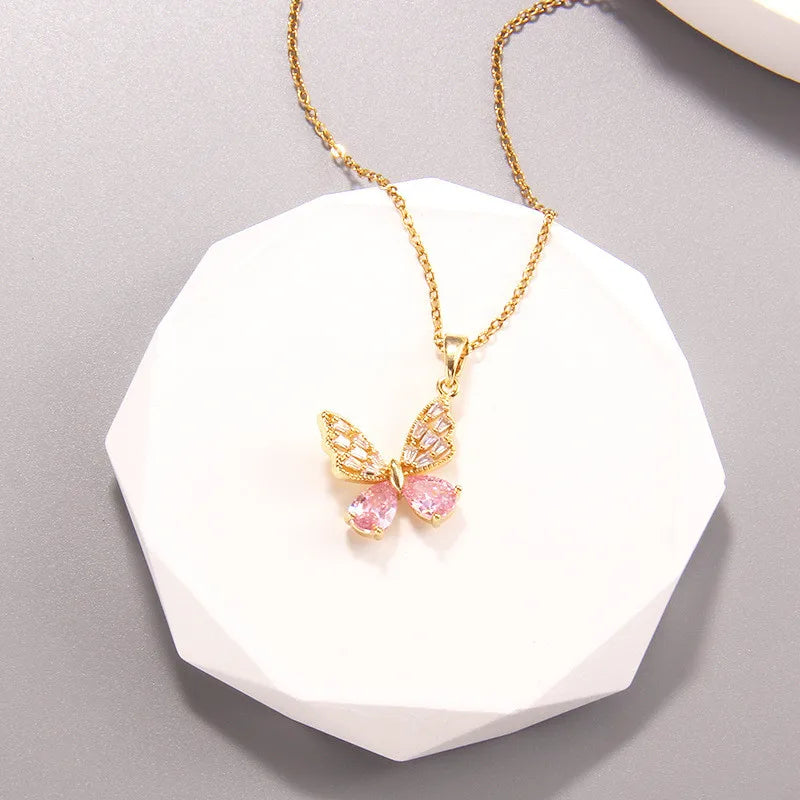 Lustra Butterfly Necklace Butterfly Jewelry