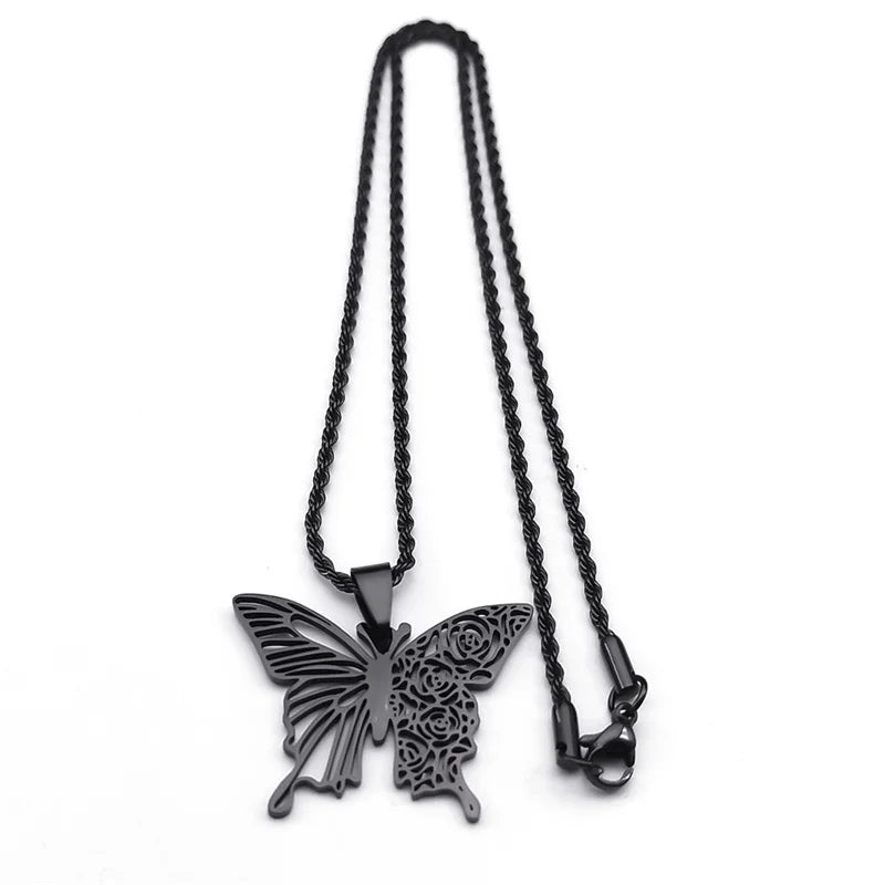 Noctura Butterfly Necklace Butterfly Jewelry