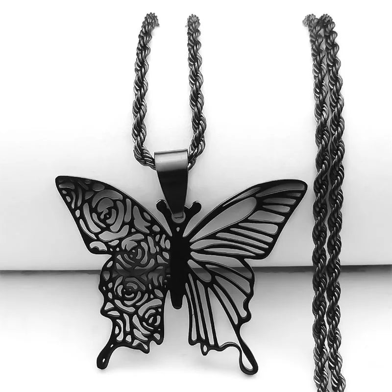 Noctura Butterfly Necklace Butterfly Jewelry