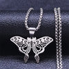 Luna Moth Pendant Butterfly Jewelry