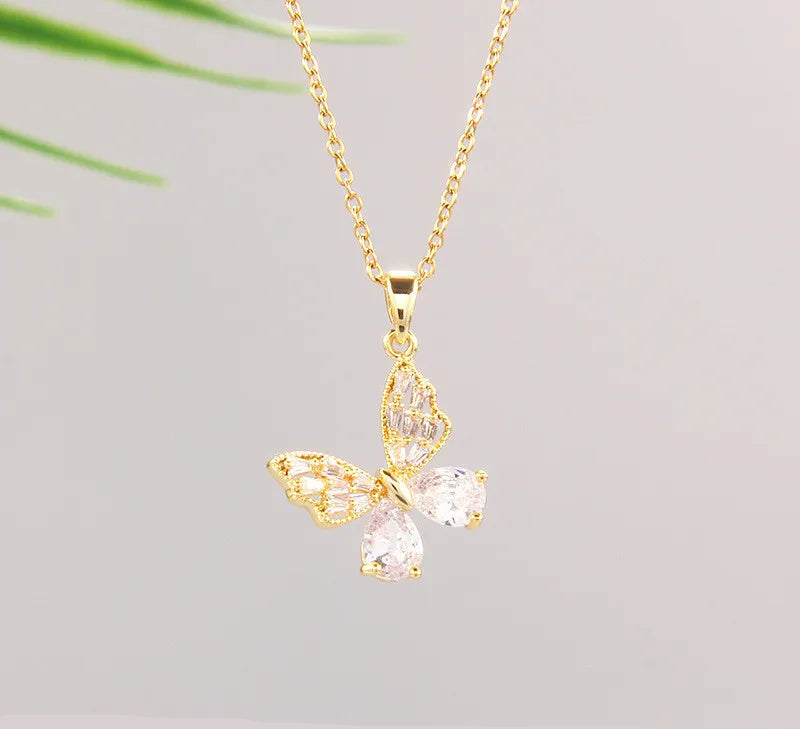 Lustra Butterfly Necklace Butterfly Jewelry