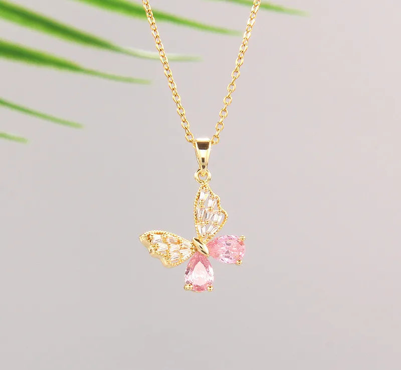 Lustra Butterfly Necklace Butterfly Jewelry