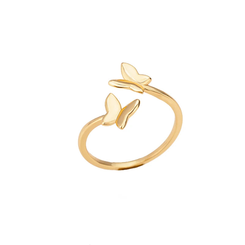 Butterfly Ring Gold Butterfly Jewlry
