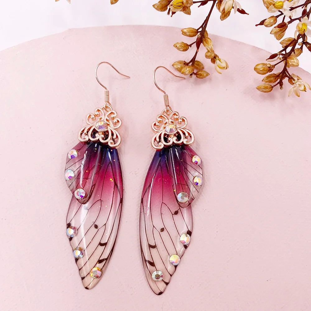 Fairy Butterfly Earrings Butterfly Jewelry