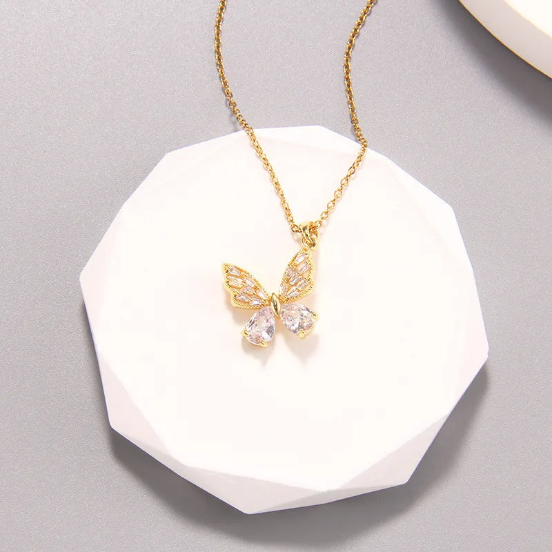 Lustra Butterfly Necklace Butterfly Jewelry